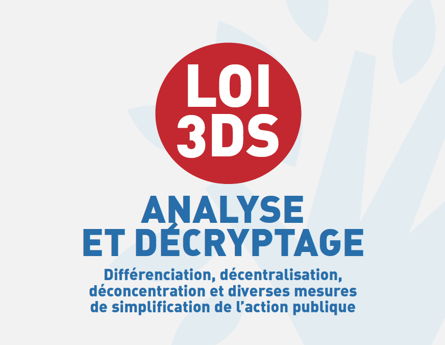 LOI 3DS – ANALYSE ET DECRYPTAGE