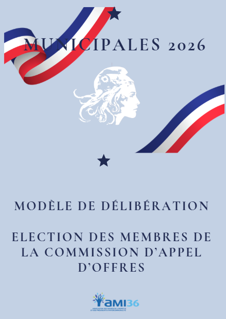 Modèle de délibération – Election des membres de la commission d&rsquo;appel d&rsquo;offres